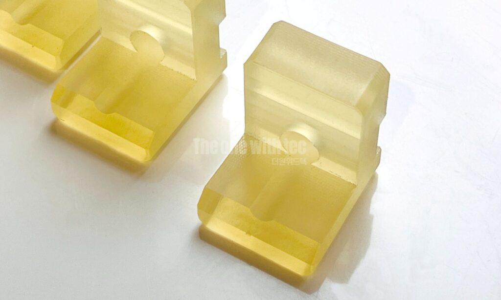 PU(우레탄) 챔퍼가공 ㄱ자 형태