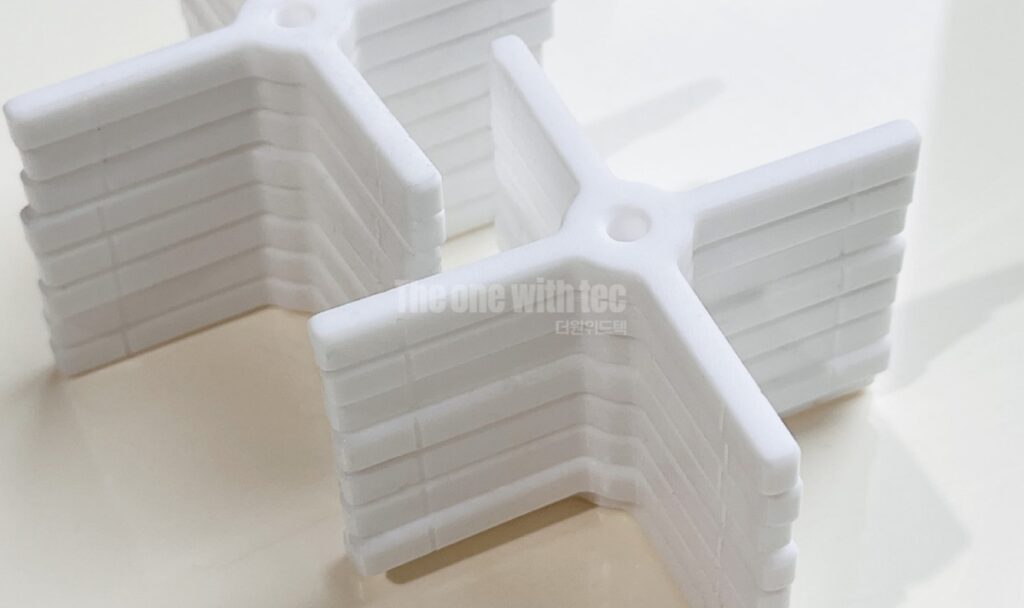 십자형 플랫 부품 PTFE 테프론 제작 공정