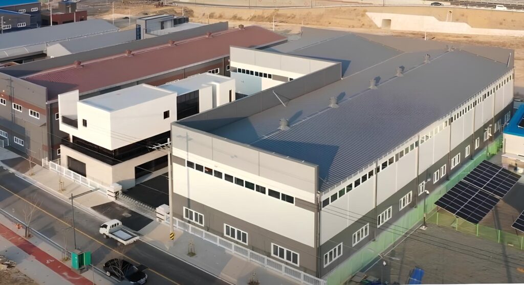 창원 더원위드텍 엔지니어링플라스틱 가공 공장 전경