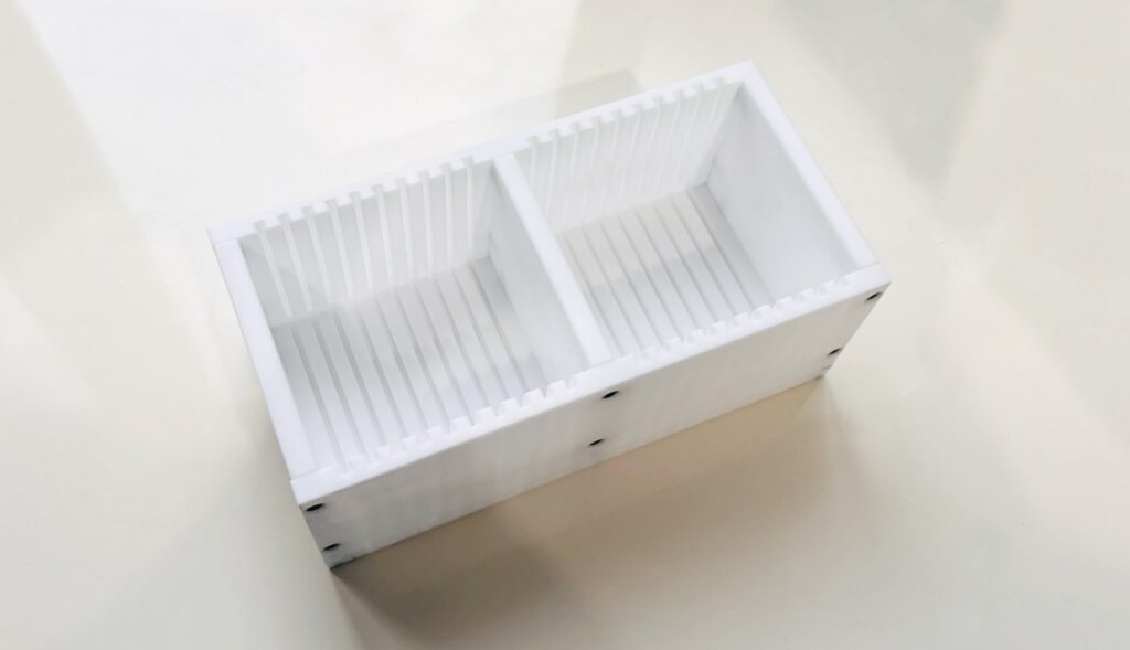 엔지니어링플라스틱 산업설비 부품 가공 제작 사례