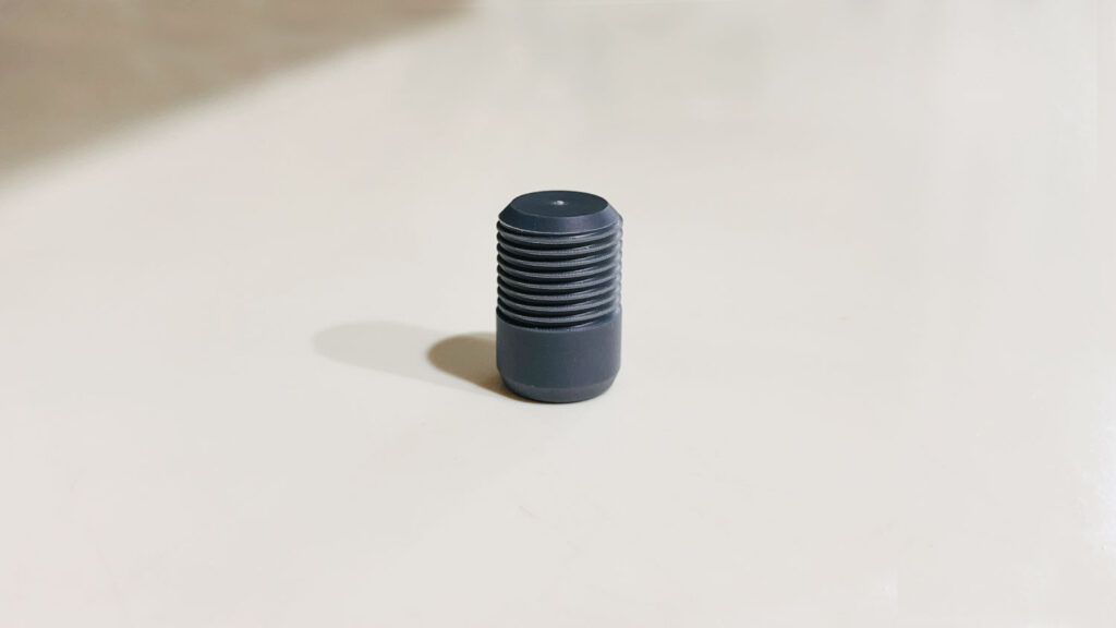 PVC 소형 정밀가공 나사산 제작