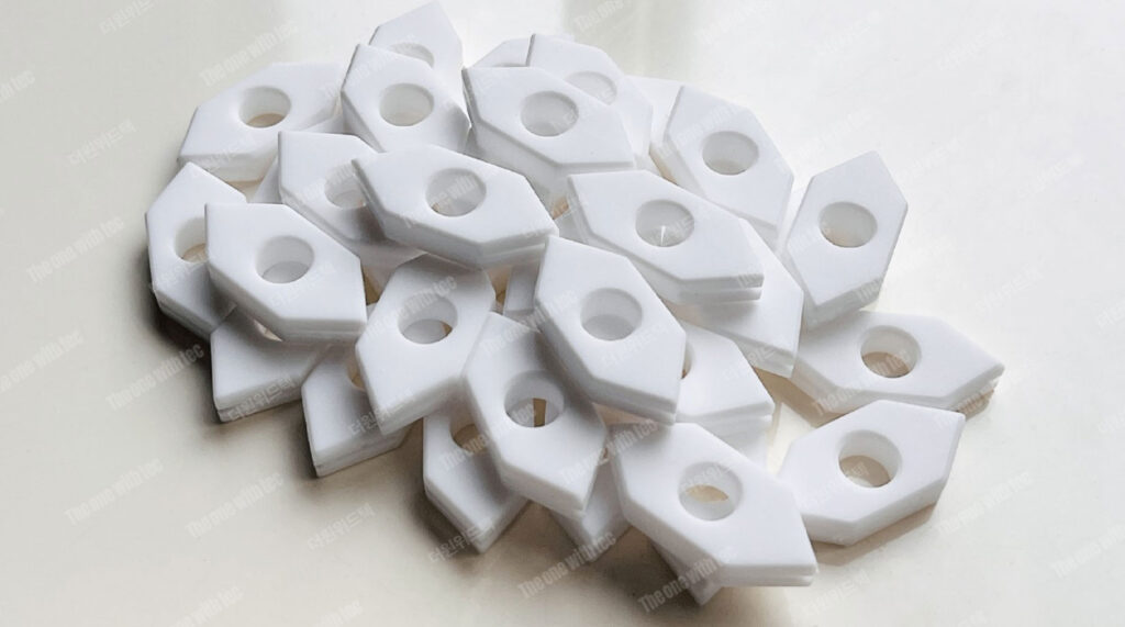 테프론 PTFE TEFLON 가공 전문업체 - 절연스페이서