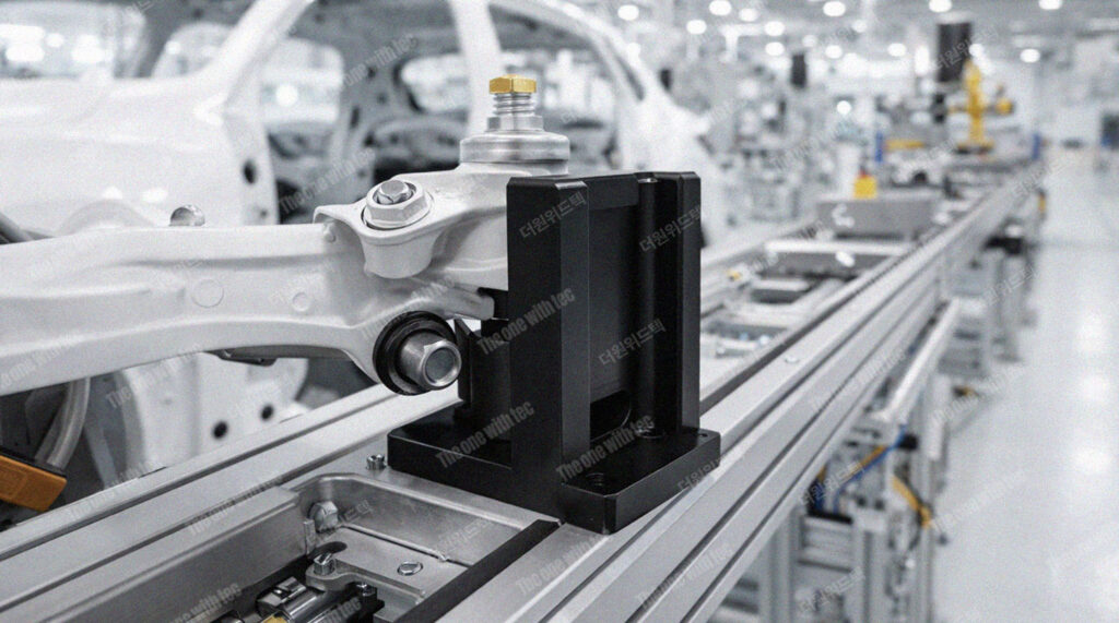 자동차 지그 조립라인 설비 합성수지 부품 제작