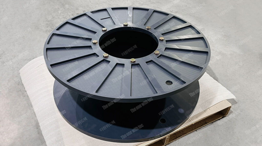 MC 몰리브덴 MoS2 엔지니어링플라스틱 합성수지 CNC, MCT 가공