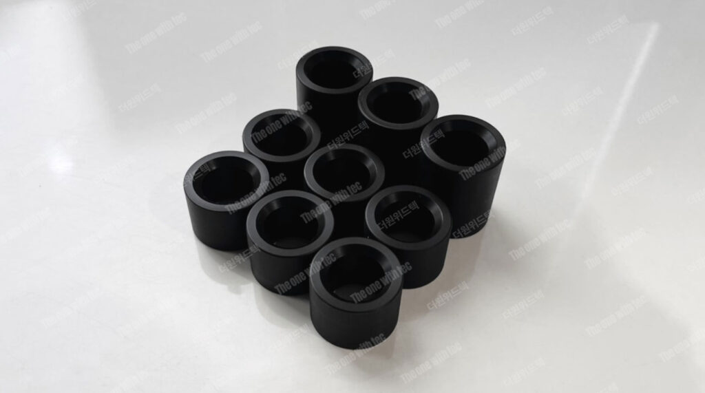 아세탈봉 정밀 가공 과정과 CNC선반 작업