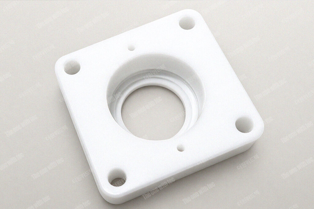내화학성 HDPE 플랜지 부품