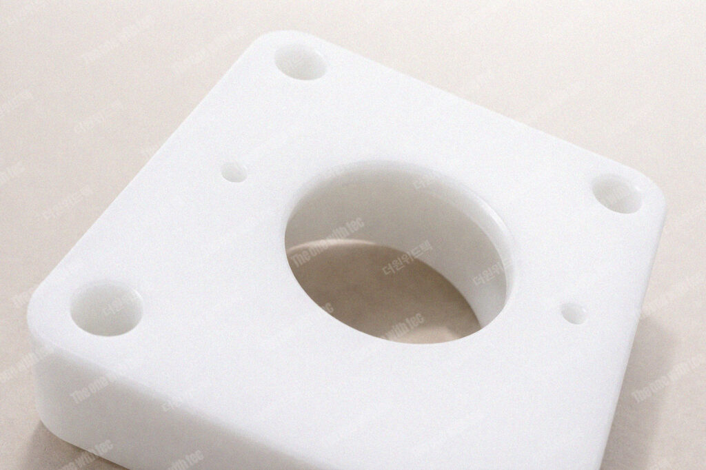 약품 설비용 HDPE 제작 부품